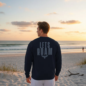 The Let’s Roam Crew — built for crisp mornings and untethered movement