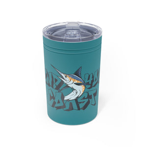 Cool Coast Fishing Tumbler, 11oz Vacuum Insulated Mug for Outdoor Enthusiasts, Perfect for Gifts, Fishing Trips, Travel Mug