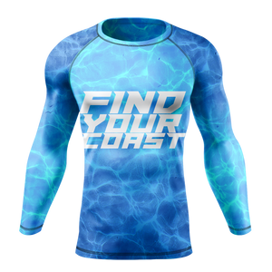 Find Your Coast® Beneath Rash Guard UPF 50+