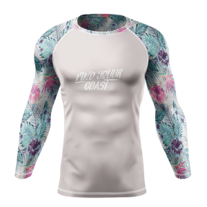 Find Your Coast® Tropical Sleeve UPF 50+ Rash Guard