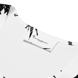 Find Your Coast® Pine and Palm Cropped Tank Top