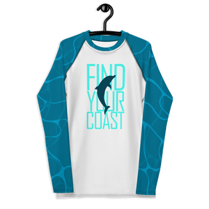 Find Your Coast® Dolphin UPF Rash Guard