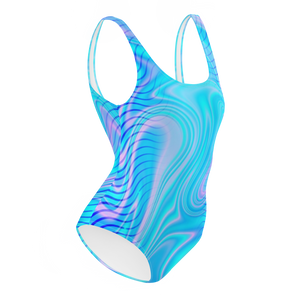 Find Your Coast® Oil & Water One-Piece Swimsuit