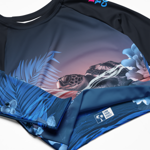 Find Your Coast Womens Cropped Sport Shirt