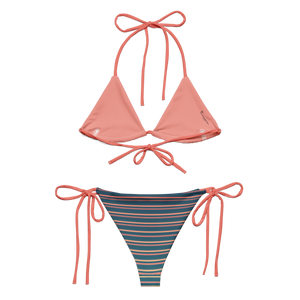 Find Your Coast® Harbor Stripe UPF 50 Recycled Bikini