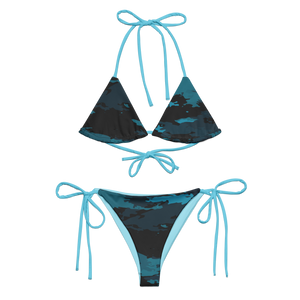 Find Your Coast® Coast Camo UPF 50 Recycled String Bikini