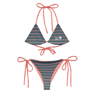 Find Your Coast® Harbor Stripe UPF 50 Recycled Bikini