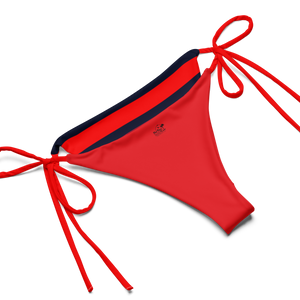 Find Your Coast® Stripe UPF 50 Recycled String Bikini