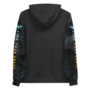 Find Your Coast® Palm Sleeve Recycled Hoodie