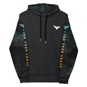 Find Your Coast® Palm Sleeve Recycled Hoodie