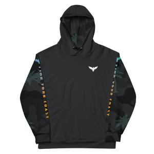 Find Your Coast® Palm Sleeve Recycled Hoodie