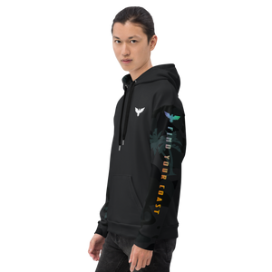 Find Your Coast® Palm Sleeve Recycled Hoodie
