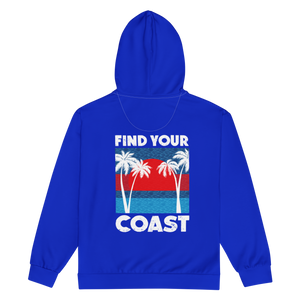 Men's Find Your Coast Coastal Quest Zip Up Hoodie