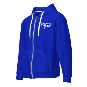 Men's Find Your Coast Coastal Quest Zip Up Hoodie