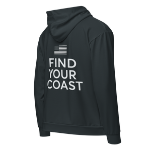 Men's Find Your Coast Coastal Quest Zip Up Hoodie