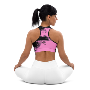 Moisture Wicking Palms Sports Bra