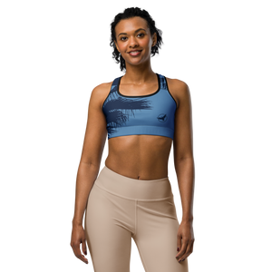 Moisture Wicking Palms Sports Bra