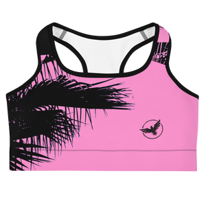 Moisture Wicking Palms Sports Bra