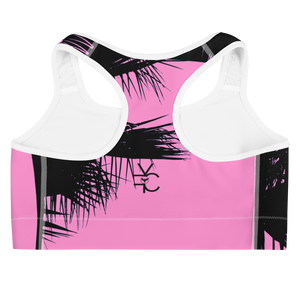 Moisture Wicking Palms Sports Bra