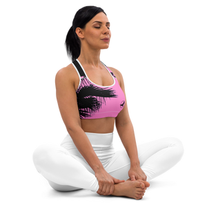 Moisture Wicking Palms Sports Bra