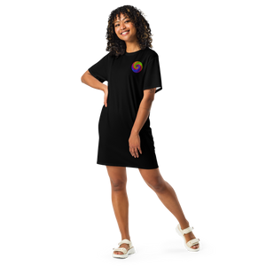 Find Your Coast® Tye Dye Casual Summer Tee Dress