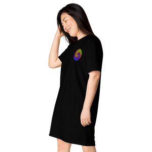 Find Your Coast® Tye Dye Casual Summer Tee Dress