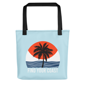 Find Your Coast® Tote Bag with Bull Denim Handles