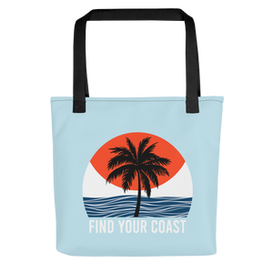 Find Your Coast® Tote Bag with Bull Denim Handles