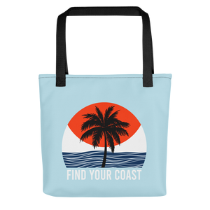 Find Your Coast® Tote Bag with Bull Denim Handles
