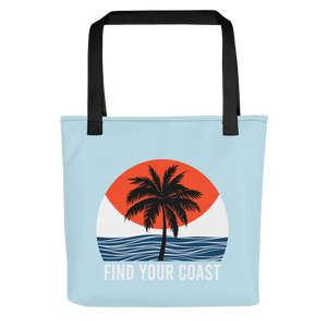 Find Your Coast® Tote Bag with Bull Denim Handles