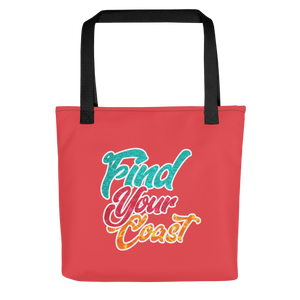Find Your Coast® Tote Bag with Bull Denim Handles