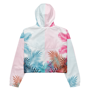 Women's Cropped Coastal Windbreaker