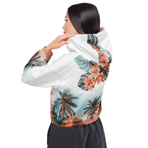 Women's Cropped Coastal Windbreaker
