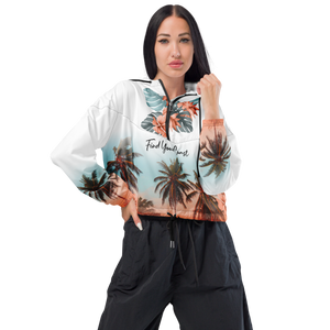Women's Cropped Coastal Windbreaker