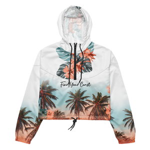Women's Cropped Coastal Windbreaker