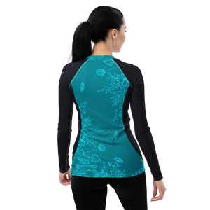 Find Your Coast® Aqua Season UPF 50+ Rash Guard