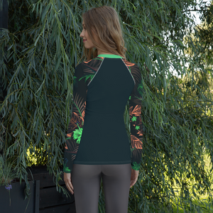 Find Your Coast® Veronica Sleeve Sea Skinz Rash Guard UPF 50+