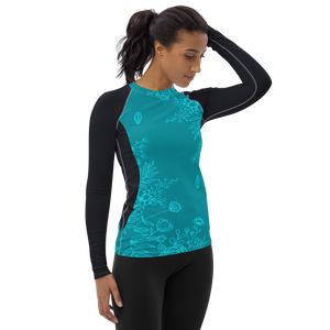 Find Your Coast® Aqua Season UPF 50+ Rash Guard