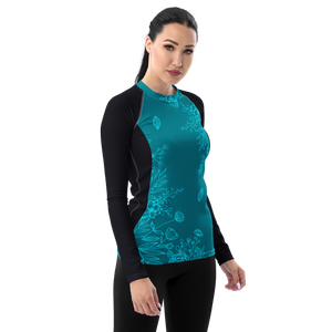 Find Your Coast® Aqua Season UPF 50+ Rash Guard