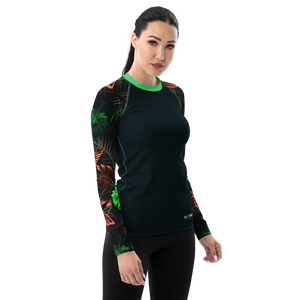 Find Your Coast® Veronica Sleeve Sea Skinz Rash Guard UPF 50+