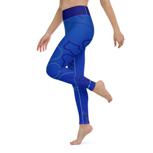 CoastFlex Sport Aloha Full Length Leggings