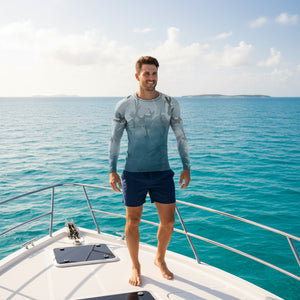 Find Your Coast® Camo Rash Guard UPF 50+