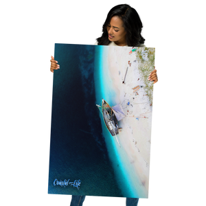 Coastal Life® Shipwreck on Glossy Metal (Includes Digital Download Option)