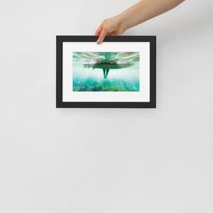 Coastal Life® Surf Matte Paper Framed Poster With Mat Board