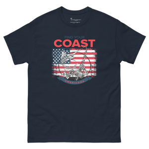 Find Your Coast® Reel Americana Regular Fit Tees