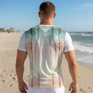 Everyday Summer Palms Pocket Tee