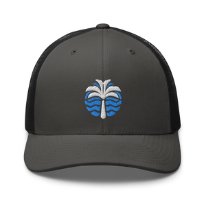 Find Your Coast® Embroidered Palm Trucker Hats