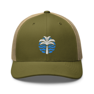 Find Your Coast® Embroidered Palm Trucker Hats
