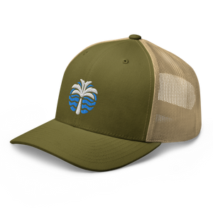 Find Your Coast® Embroidered Palm Trucker Hats