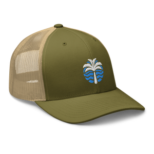Find Your Coast® Embroidered Palm Trucker Hats